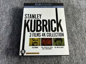 4K ULTRA HD＋BLU-RAY（4KUHD ブルーレイ）スタンリー・キューブリック 3-Film コレクション 海外盤
