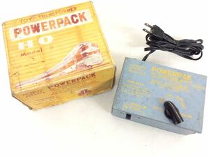 【 SAKAI POWER PACK Model 8 】 TOY TRANSFORMER 中古品元箱入 希少 コレクション Vintage 蒸気機関車 HOゲージ