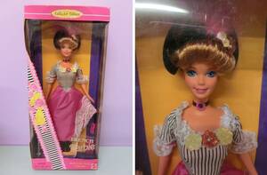 バービー 1996年 ワールドコレクション フランス フレンチカンカン マテル ビンテージ人形 民族 Barbie Dools of the World Collection 90s