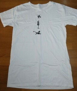 半袖ロングTシャツ★L　白　ロンT　カットソー