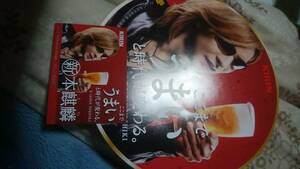 YOSHIKI　X JAPAN　新　本麒麟　　　非売品POPとミニPOP２個セット