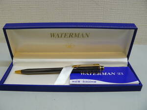 30943●WATERMAN ウォーターマン ツイスト式 ボールペン　インク切れ　ケース付