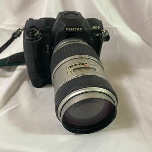 ペンタックス MZ-S ボディ フィルムカメラ 一眼レフ オートフォーカス レンズ SMC PENTAX-FA 80-320mm F4.5-5.6 動作品