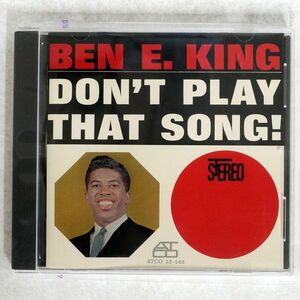 BEN E. KING/DON’T PLAY THAT SONG!/ATCO RECORDS WPCR27509 CD □