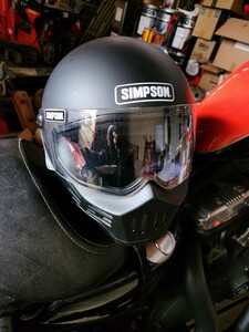 SIMPSONフルフェイスインカムセット出品します