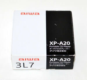 【激稀少/未使用保管品】AIWA アイワ XP-A20 ポータブルCDプレーヤー portable cd player 綾小路きみまろ Gold Black ゴールド ブラック