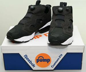 【USED】Reebok リーボック INSTAPUMP FURY OG DV6985 27cm ブラック・ホワイト