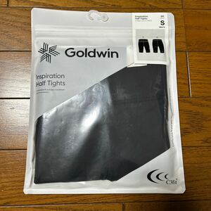 新品C3fitメンズSインスピレーションハーフタイツGC01150黒GoldwinゴールドウィンランニングタイツハーフスパッツInspiration Half Tights