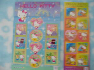 ハローキティ／HELLO KITTY　2010年　上海万博 80円 & 50円のセット 各10枚　額面1,300円　未使用