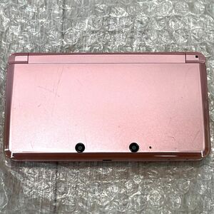 〈動作確認済み〉ニンテンドー3DS 本体 ミスティピンク NINTENDO 3DS CTR-001