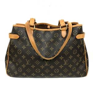 ■1円～【美品】LOUIS VUITTON/ルイヴィトン☆モノグラム バティニョール・オリゾンタルM51154■