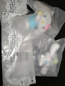 サンリオキャラクターズ シナモロールごっこフィギュア 　シナモロール　キティ