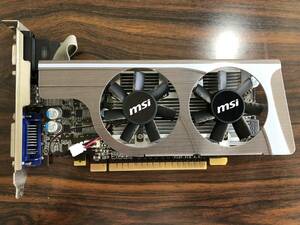 中古動作品 MSI GeForce GT630 N630GT-MD1GD3/LP DDR3 1GB