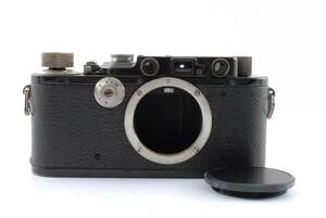 レア【美品 保障付 動作確認済】Rare Semi Chrome Leica Diii Black Rangefinder Body ライカ レンジファインダー フィルムカメラ #Q7316