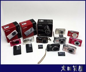 12)質屋☆CASIO EXILIM 9点おまとめ EX-Z90/EX-Z270/EX-FC150/EX-H20G/EX-H15/EX-Z450/EX-Z1050/EX-ZR500 動作品 含む ジャンク ☆1円～