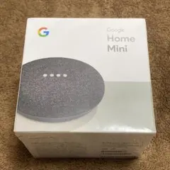 未開封　Google Home Mini チャコール　グーグル　ホーム　ミニ