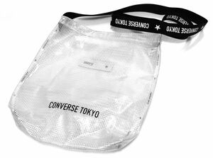 CONVERSE TOKYO コンバース 肩がけ　斜めがけ　2311146 PVC クリアバッグ