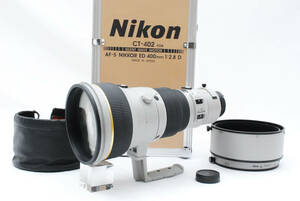 ★☆【希少】 Nikon AF-S Nikkor ED 400mm F2.8 D IF ニコン ライトグレー ハードケース付き #3683☆★