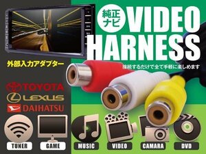 【ネコポス限定送料無料】外部入力VTRアダプター/クラウンマイルドHV JKS175