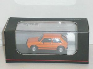 ☆1/64程度 京商 Volkswagen Golf GT1 オレンジ