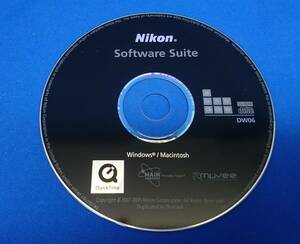 Nikon(ニコン)Software Suite DW06 Windows/Macintosh 2009年　ジャンク