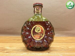 【T5-3052】未開栓 レミーマルタン セントーXO グリーンボトル ブランデーコニャック REMY MARTIN CENTAURE 漏れあり【千円市場】