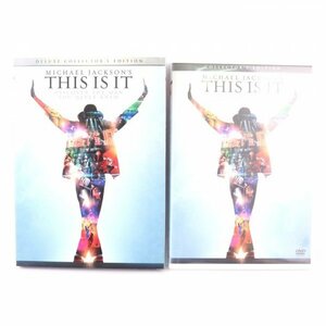 同梱不可 マイケル・ジャクソン THIS IS IT DVD 2点セット デラックスコレクターズエディション 他 まとめて まとめ売り
