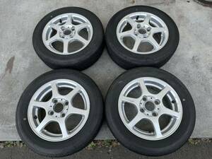 バリ溝！！BS ネクストリー　155/65R13 アルミ付き！4本セット！札幌近郊手渡し可能！軽自動車に最適！