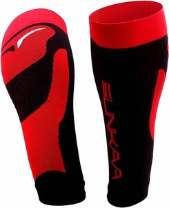 Calf Sleeves (黒, XS/S) サポーター　筋肉サポート　201-450　※店内3点まで送料1000円