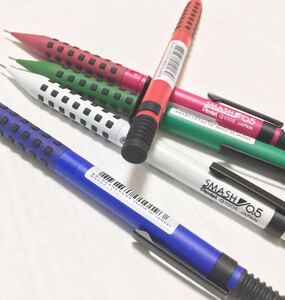 旧型　キャップに0.5刻印 Rare！Pentel SMASH Limited Edition Sharpencil 0.5mm/ぺんてる スマッシュ ロフト 限定 第一弾 5本セット