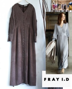 FRAY ID/フレイアイディー/マキシロングデザインワンピース/price:23,100(税込)