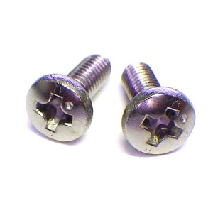 ビス Lビス 2本 ステン ダイワ Ｌ ノブ 用 ハンドル ノブ 用スクリュー ネジ ビス バインド M3.0-8mm 0.5P @