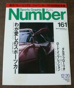 d149☆Number 161☆わが愛しのスポーツカー ☆昭和61年12月