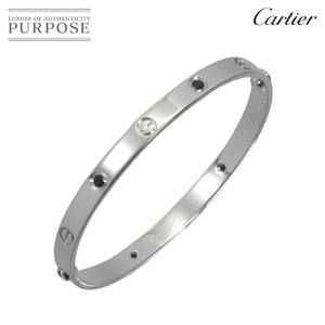 カルティエ Cartier ラブ ブレス #20 サファイヤ K18 WG ホワイトゴールド 750 ブレスレット バングル Love Bracelet【証明書】 90208756