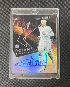 ★On Card Auto★Thierry Henry 2021 Panini Immaculate Octane Signatures France 直筆サイン