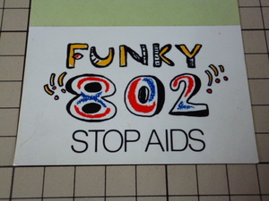 正規品 FUNKY 802 ステッカー (80×52mm) FM ファンキー802