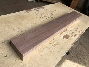 送料無料！【S947I】ウォルナット 782×110×55㎜ 角材 乾燥材 木工 DIY 材木 天然木 無垢材《銘木すずめや》
