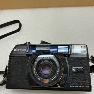 XL7504 (美品) コニカ Konica EFJ AUTO DATE コンパクトフィルムカメラ 《 稼働品 ケース付 》 0809