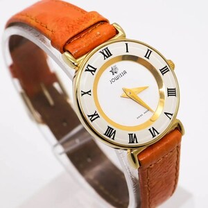 《美品》JOWISSA 腕時計 ホワイト レディース ヴィンテージ スイス d