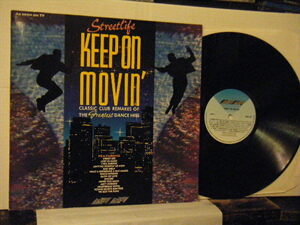 ▲LP STREETLIFE ストリートライフ / KEEP ON MOVING キープ・オン・ムーヴィング 輸入盤 STYLUS MUSIC SMR-988 ハウス◇r40226