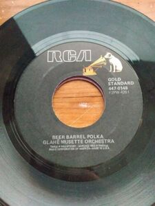 50s POLKA Dance RCA Victor 45 rp未使用 Beer Barrel Polka/Hot Pretzels Glahe Wyte EX 海外 即決