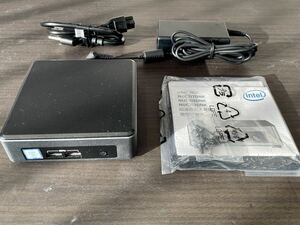 【完動品】intel NUC Core i7 Mem16GB SSD250GB Windows11 Pro NUC7i7DNK ミニPC Roon オーディオ DAC usb type c ケーブル