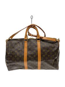 LOUIS VUITTON◆キーポル・バンドリエール45_モノグラム・キャンバス_BRW/PVC/BRW