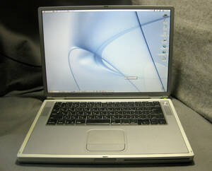 m684 Powerbook G4 Titanium A1025 1.0GHz os9.2.2単独 +10.2.3 