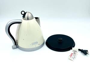 【動作品】DeLonghi デロンギ KBM1511J-E 電気式コードレスケトル