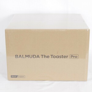 【新品未開封】BALMUDA The Toaster Pro K11A-SE-BK ブラック トースター バルミューダ 本体