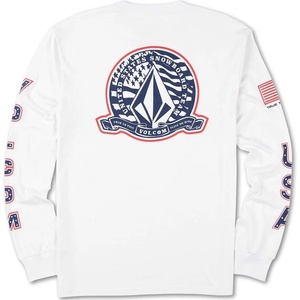 Volcom USST True To This Long Sleeve T-Shirt White S Tシャツ