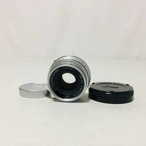 貴重 初期 8枚玉 Leica summicron 1:2/35 M型 L型 両用モデル ライカ ズミクロン M 35mm f2.0 レンズ内も比較的状態良いです。 i1214