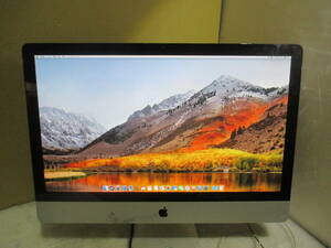 [F2-2/A5711-1]★Apple A1312 iMac(27-inch，Mid2011)/i5-3.1GHz/HDD1.0TB/メモリ4GB/DVD/無線/MacOS High Sierra 10.13.6★