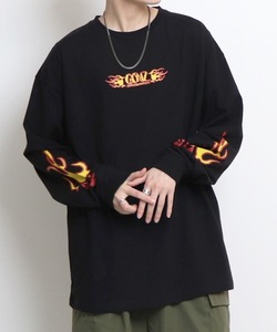 「Mark Gonzales」 長袖Tシャツ L ブラック メンズ